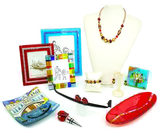 Obras de cristal de Murano listas para su entrega