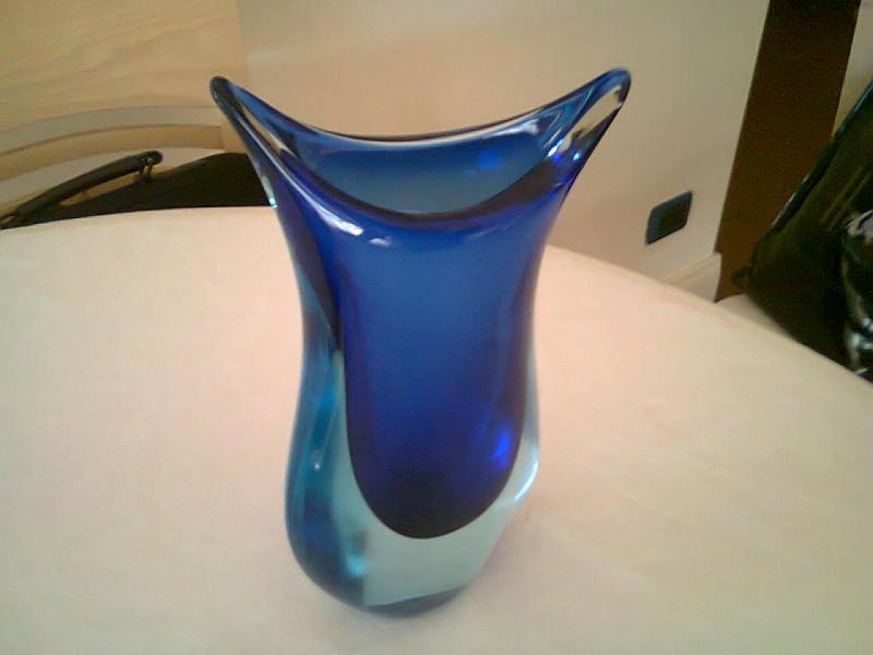 VASO IN VETRO DI MURANO