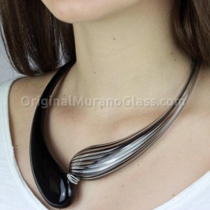 Denise Necklace - Filigrana high - Original Murano Glass OMG