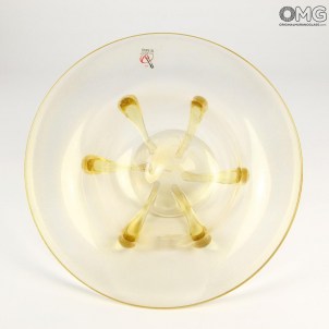 Bowl Centrotavola - Gold Series - Original Murano Glass