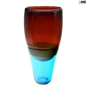  Vaso Soffiato Astra - Incalmo - Original Murano Glass OMG