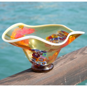 Centrotavola - Murrine & Mace - Vetro di Murano Originale OMG