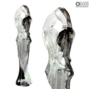 Escultura «Big Lovers» - OneLove - Blanco y negro