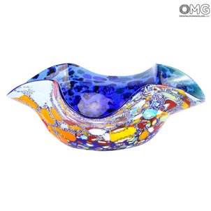 Cuenco Campana - Multicolor - Vidrio de Murano original OMG
