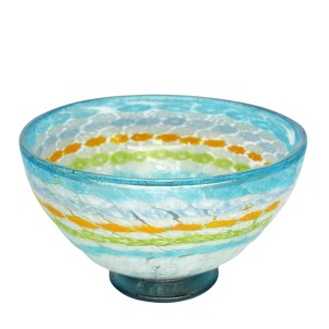 Bowl millefiori Leno - Multicolors - Original Murano Glass OMG