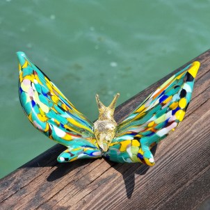 Figurita de mariposa - Cristal de Murano hecho a mano