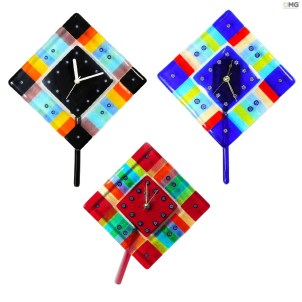 color_reloj_de_pared_millefiori_vidrio_de_Murano_original_omg5