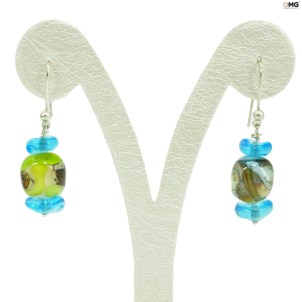 Orecchini Nuova Zelanda - Vetro di Murano Originale 