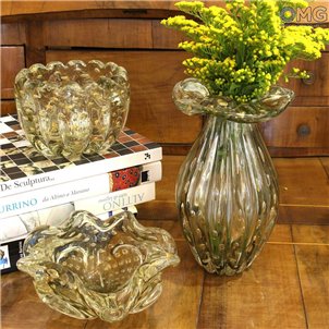 Ciotola Posacenere Fashion 60s - Grigio - Original Murano Glass OMG®