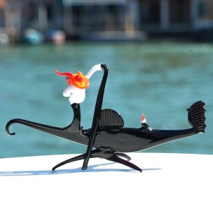 Gondola - Lamp work - Original Murano Glass OMG