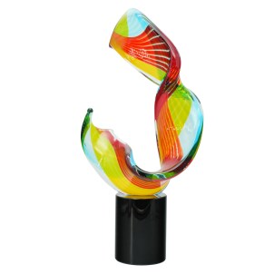 Nastro Multicolor - Hope - Scultura in Vetro di Murano OMG™