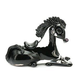 Horse at rest - Original Murano Glass OMG