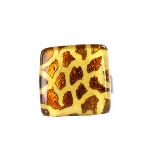 Ring Charming - Orange - Original Murano Glass OMG