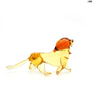 Lion figurine - Original Murano Glass OMG