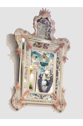 Minerva - Wall Venetian Mirror - Murano Glass