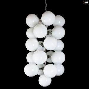 Celing lamp - Atmosphera - White - Original Murano Glass - OMG