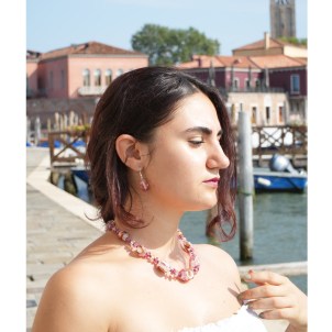 Orecchini Madagascar - Vetro di Murano Originale 