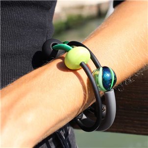 Persia Bracelet - Green - Original Murano Glass