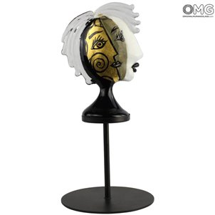 Tribute Picasso - Gold - Murano Glass
