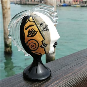 Tribute Picasso - Gold - Murano Glass