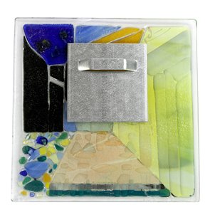 Il Caffe - Quadro in Vetro - Fatto a Mano