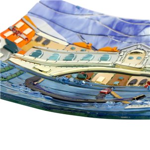 Plato Rialto - Homenaje a Venecia - Cuadrado