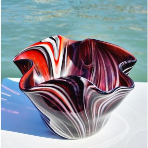 Bowl Centrotavola Missoni - Vinaccia - Vetro di Murano Originale OMG®