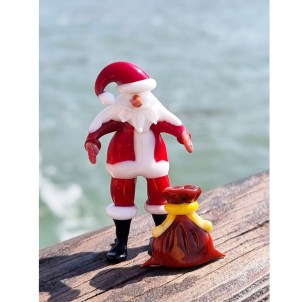 Papá Noel - Miniatura de cristal - Navidad en cristal de Murano