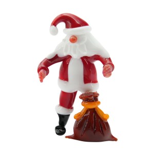 Papá Noel - Miniatura de cristal - Navidad en cristal de Murano