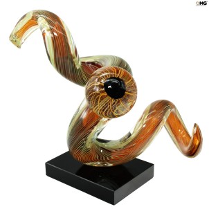 Scultura Astratta - Sauron - Scultura Vetro di Murano