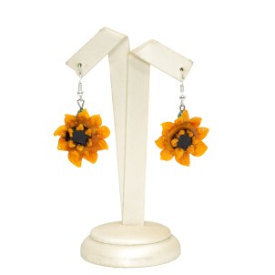 sunflower_ethnic_earrings_original_murano_glass_omg