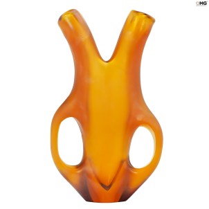 Vase Ansa Amber - Original Murano Glass OMG