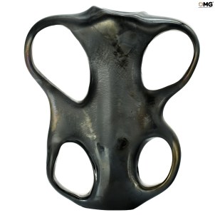 Vase Ansa Black - Original Murano Glass OMG
