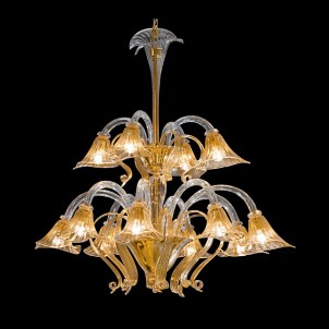 Lampadario lipari -  Original Murano Glass OMG