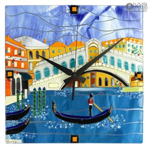 reloj_de_pared_puente_de_Rialto_cristal_de_Murano_1