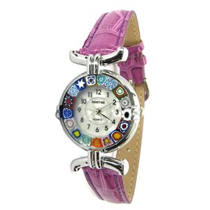 watch_lady_cromato_dark_fuchsia_murano_glass_omg