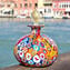 Frasco para perfumes - Millefiori y pan de oro - Vidrio de Murano original OMG