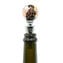 Tapón para botella - Cristal de Murano - Plata y oro de 24 quilates + Estuche