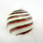 Christmas Ball - Spiral Fantasy - Classic Xmas - Murano Glass Xmas