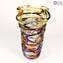 Vase Arlecchino - Vaso Curvy - Original Murano Glass