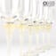 Champagne Prosecco Wine Flute - Set of 6 glasses