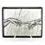Universal Judgment Plate - Michelangelo - Silver leaf - Original Murano Glass OMG