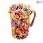 Pitcher  Polychrome - Stains - Original Murano Glass OMG
