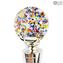 Juego de tapones para botellas redondos - Vidrio de Murano original OMG® + caja de regalo