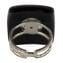 Ring Charming - Black - Original Murano Glass OMG