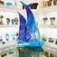 Sail Boat - Frozen Style - Original Murano Glass OMG