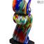 Escultura «Color Waves» - «Color Splash» - Vidrio de Murano original OMG