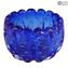 Ciotola Fiore Fashion 60s - Blu - Original Murano Glass OMG®