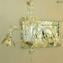 Venetian Chandelier - Secolo Gold - Original Murano Glass