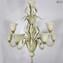 Venetian Chandelier Ivory - Original Murano Glass OMG